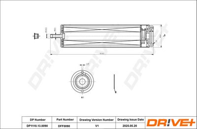 FILTRU COMBUSTIBIL DR!VE+ DP1110130090 1