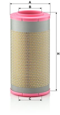 Luftfilter MANN-FILTER C 22 580/1