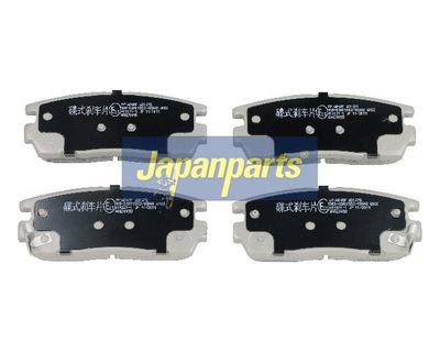 JAPANPARTS Stabdžių trinkelių rinkinys, diskinis stabdys