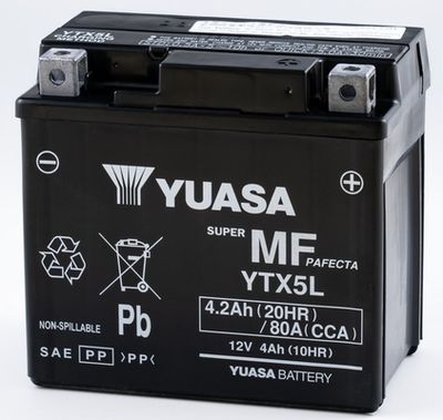 Стартерная аккумуляторная батарея BTS Turbo B100250 для YAMAHA TDR
