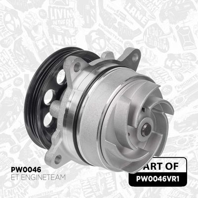 Vodní čerpadlo, chlazení motoru ET ENGINETEAM PW0046VR1