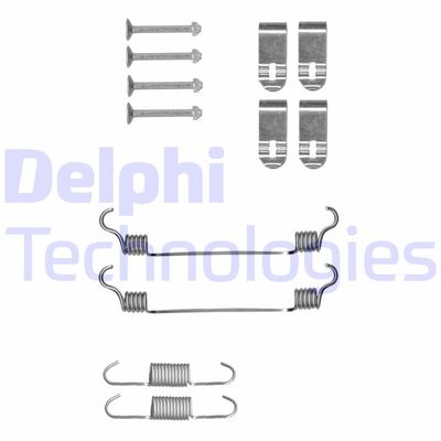 Tillbehörssats, bromsbackar, parkeringsbroms DELPHI LY1400