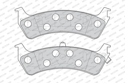 BREMSBELAGSATZ SCHEIBENBREMSE
