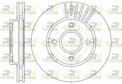 ROADHOUSE 6211.10 Тормозные диски для FORD USA CONTOUR