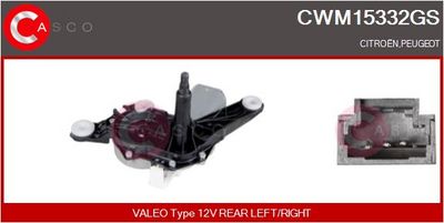 Motor stěračů CASCO CWM15332GS