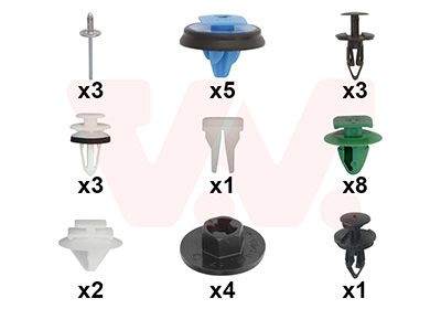 MONTAGESATZ KOTFLüGEL VAN WEZEL 1704796