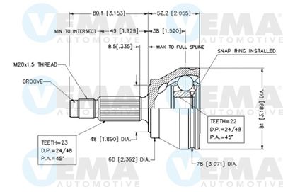 VEMA 18216 VEMA 18216
