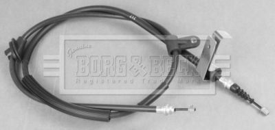 Тросик, cтояночный тормоз BORG & BECK BKB3057 для ALFA ROMEO SPIDER