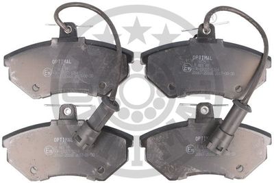 Комплект тормозных колодок, дисковый тормоз OPTIMAL BP-09775 для VW CORRADO