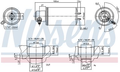 USCATOR AER CONDITIONAT NISSENS 95260 4
