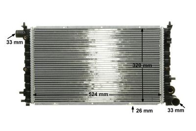 RADIATOR RACIRE MOTOR MAHLE CR430000P 10