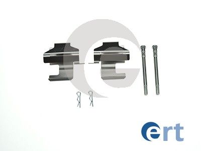 Комплектующие, колодки дискового тормоза ERT 420017 для FIAT CINQUECENTO
