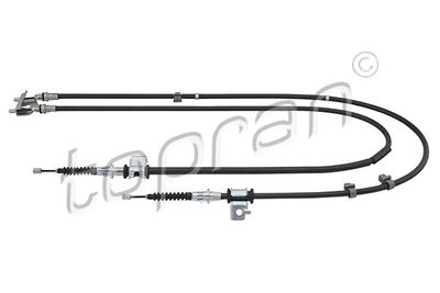 Тросик, cтояночный тормоз TOPRAN 304 737 для FORD B-MAX