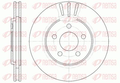 REMSA 6947.10 Тормозные диски для CHRYSLER STRATUS