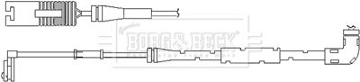 BORG & BECK BWL3010 Тормозные колодки и сигнализаторы  для LAND ROVER RANGE ROVER III (L322) 4.4 4x4