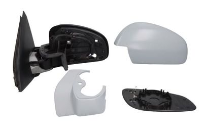 Zijspiegel Links (elektrisch, asferisch, met verwarming, under-coated, met geheugen) past: OPEL SIGNUM, VECTRA C 04.02-09.08