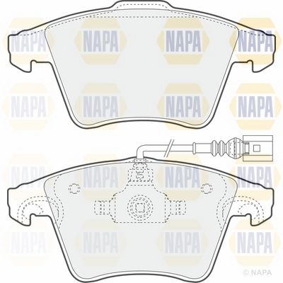 Brake Pad Set NAPA PBP7573