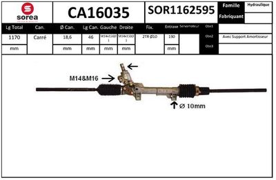 LENKGETRIEBE EAI CA16035