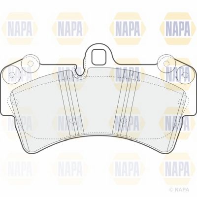 Brake Pad Set NAPA NBP1041