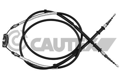 Тросик, cтояночный тормоз CAUTEX 762029 для OPEL CORSA