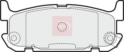 APEC Brake Pad Set, disc brake PAD1513
