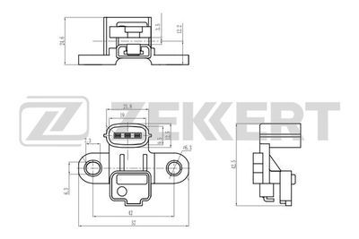 Датчик импульсов ZEKKERT SE-4086 для MITSUBISHI COLT