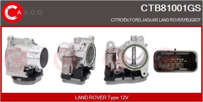 CARCASA CLAPETA CASCO CTB81001GS
