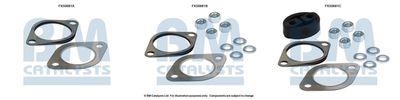Монтажен комплект, изпускателна тръба BM Catalysts FK50681