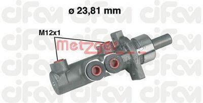 Спирачна помпа METZGER AUTOTEILE 202-280