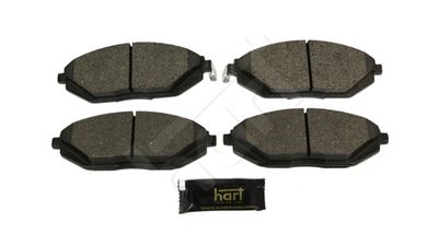 Комплект тормозных колодок, дисковый тормоз HART 253 758 для CHEVROLET SPARK