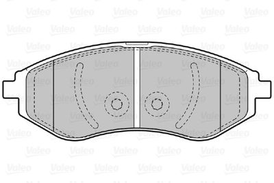 Brake Pad Set, disc brake 598644