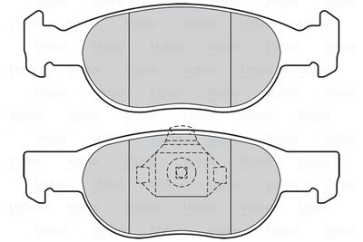 Brake Pad Set, disc brake 301605