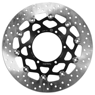 Brake disc Voor drijvend, 310/102x5mm 6x120mm, diameter bevestigingsgat 8,5mm, hoogte (tussenruimte) 0 past: SUZUKI GSX-R 1000/1000A/600/750 2008-2015