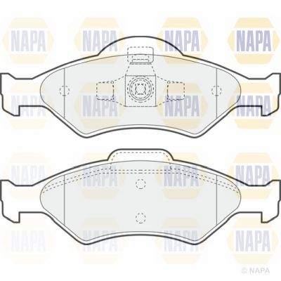 Brake Pad Set NAPA NBP1218