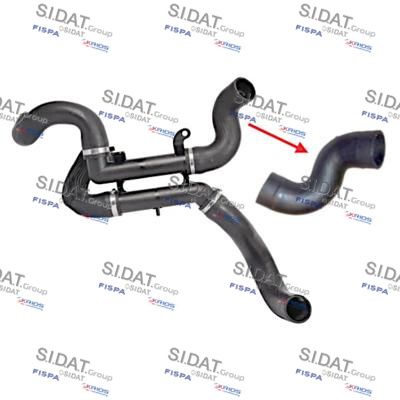 въздуховод за турбината SIDAT 501557