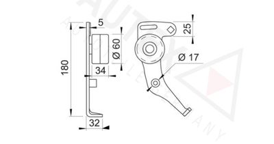 ROLA INTINZATOR CUREA DISTRIBUTIE AUTEX 641407 1