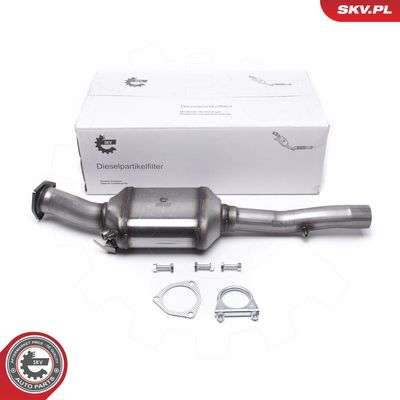 Filtr sazových částic, výfukový systém SKV 62SKV509