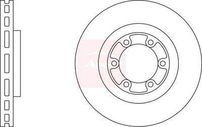 APEC Brake Disc DSK2321