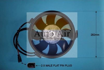 Electric Motor, radiator fan Auto Air Gloucester 05-1008