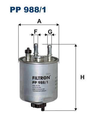 Filtr paliwa FILTRON PP 988/1 produkt