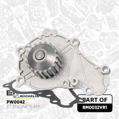 SET POMPA APA + CUREA DINTATA ET ENGINETEAM RM0032VR1 6