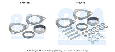 Монтажен комплект, катализатор BM Catalysts FK90511