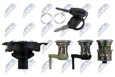 Sada zámkov NTY EZC-PE-076