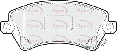 Brake Pad Set APEC PAD1223