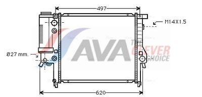 KüHLER MOTORKüHLUNG AVA Clever Choice BW2137