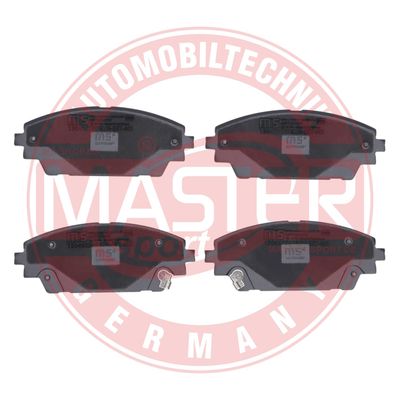 Комплект тормозных колодок, дисковый тормоз MASTER-SPORT GERMANY 13046056582N-SET-MS для MAZDA CX-3