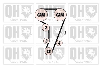 SET CUREA DE DISTRIBUTIE QUINTON HAZELL QBK253 1