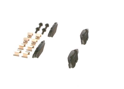 BREMSBELAGSATZ SCHEIBENBREMSE BOSCH 0986494030 12