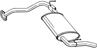 BOSAL Endschalldämpfer