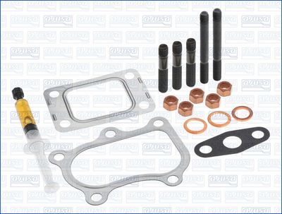 Turbocompressor montageset (met pakkingen) past: NISSAN CABSTAR E, PATHFINDER II, TERRANO II 2.7D 02.93-09.07